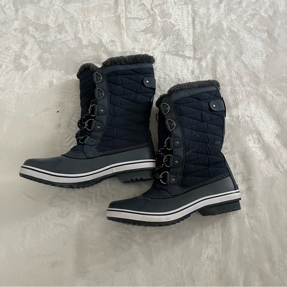 JBU Women's Quilted Winter Snow Boots